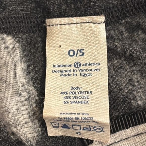 Lululemon Black and White Polkadot Infinity Scarf - Picture 3 of 4